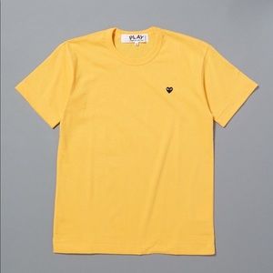 Comme Des Garcons Play Little Black Heart Tee NWOT